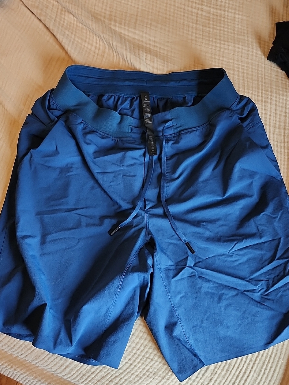 lululemon athletica Navy Men's Athletic Shorts with Drawstring